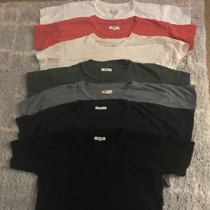 🌺BUNDLE 7pc 🌺Madewell Crop Tee